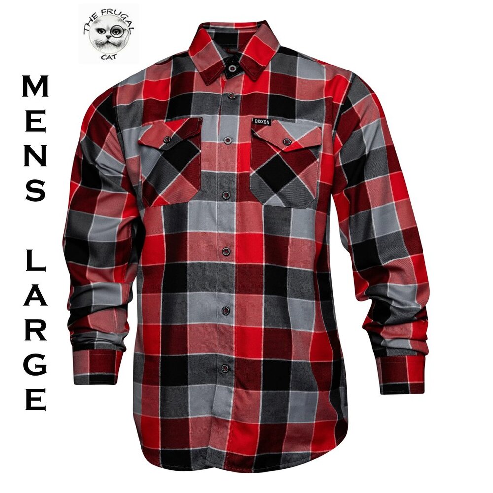 DIXXON FLANNEL - COUPE DE VILLE Flannel Shirt - Men's Large